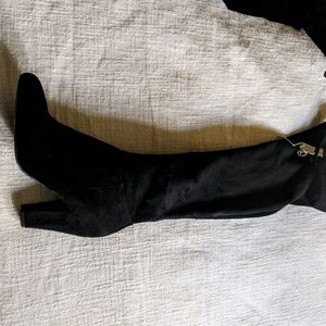 Call It Spring Black Thigh High Boots